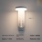 Sieninis &scaron;viestuvas Stiliaus Metalinis Pasukamas LED &Scaron;viesa Namų Dekoravimas Svetainė Prie lovos Miegamasis Lampe juoda