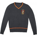 Harry Potter Vyrų Gryffindor be rankovių bliuzonas XXS tamsiai pilka spalva
