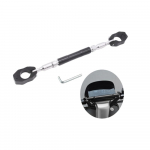 Rhea Universalus motociklo balansavimo strypas, rankenos stabilizatorius, tvirtinimo skersmuo 0,9 colio (22 mm), Rankena juoda