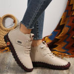 Žieminiai ortopediniai batai moterims rudeniniai rudeniniai odiniai batai su kailiu raudoni mokasinai moteri&scaron;ki kulk&scaron;nies batai mamai pliu&scaron;iniai sportbačiai 42