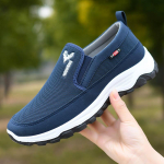 Vyrų bėgimo žygio sportbačiai kvėpuojantys ortopediniai kelioniniai &bdquo;Plimsolls&ldquo; patogūs užsisegti lauko veiklai vaik&scaron;čioti pėsčiomis 40