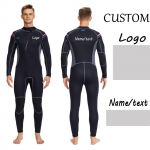 Individualus vieno gabalo hidrokostiumas 3MM vyri&scaron;kas ir moteri&scaron;kas poros ilgomis rankovėmis pilnas nardymo kostiumas &scaron;iltas apsauginis nuo saulės ir medūzų kostiumas banglenčių sportui plaukimui L