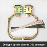 Medžių laipiojimo pėdų sagtys - Patvarūs geležiniai batai ir kabliukai stulpams