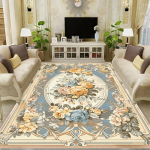 Europieti&scaron;ko stiliaus retro dekoracija Kilimai Svetainė Gėlių ra&scaron;to kilimai Holas Sofa Zona Kilimėlis Miegamasis Drabužinė Neslystantis Grindų 80*120cm