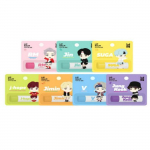 TinyTAN BTS Lūpų balzamo rinkinys (7 vnt.) &ndash; RM, Jin, Suga, J-Hope, Jimin, V, Jung Kook 7sticks-all