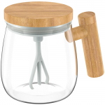 400ML Savaime mai&scaron;antis puodelis 7000RPM Elektrinis Didelio greičio Mai&scaron;ymo Puodelis Su Vandeniui atspariu Automatiniu Mai&scaron;ymo Puodeliu Kavai Pienui Baltymų milteliams 400ML skaidri