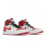 Air Jordan 1 Retro High OG Heritage 555088-161 EU 44.5 raudona/balta