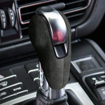 Zom&scaron;inė automobilio pavarų svirties perjungimo rankenėlės dangtelio apsauga, apdailos apdailos priedai, skirti &bdquo;Porsche Macan Panamera Boxter 718&ldquo;