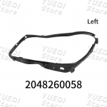2048260058 2048260158 Automobilio priekinio žibinto vandeniui atsparus guminis sandariklis Juodas Kairysis De&scaron;inysis Mercedes-Benz W204 Auk&scaron;tos kokybės