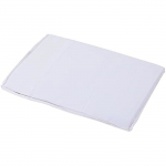 Taie d'oreiller 100 % coton Iris Host Blanc 90 cm balta