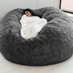 Dirbtinio kailio pupų mai&scaron;o sofa - Galimi 5 pėdų / 6 pėdų / 7 pėdų dydžiai 180*90