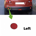 NISSAN DUALIS Qashqai J10 2008 2009 2010 2011 2012 2013 2014 2015 Automobilio Galinio Buferio At&scaron;vaitas Rūko Žibintas Rūko Žibinto Priedai Left