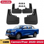 Purvasargiai Great Wall Cannon GWM Poer Ute -2022 Purvo purslų apsauga Purvasargiai Priekinis Galinis Sparnas Automobilio Stilius Cannon Poer 1