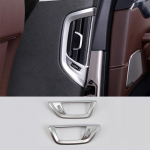 Skirta BMW 5 serijos G30 G31 17-18 2Vnt chromo ABS galinio &scaron;ono oro i&scaron;leidimo angos dangčio apdailai steering wheelTP1