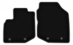 PAGRINDINIAI priekiniai veliūriniai kilimėliai: Honda Jazz III hečbekas (2008-2011 m)