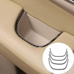 Soft Carbon fiber Door Storage Box Trim Sticker For Nissan Pathfinder 13-18