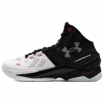 Under Armour Curry 2 Retro 'Suit & Tie' sportbačiai 3027361-101 41 juoda balta spalva