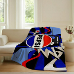 Madingas ra&scaron;tas P-PepsiS pledas sofai, biurui, lovai, lėktuvui, kelionėms, miegui, skaitymui, poilsiui, stovyklavimui. Mink&scaron;tas ir &scaron;iltas 30x40in black