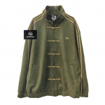 Adidas Originals CTT Kinijos sportinis džemperis Laisvas &scaron;varkelis KT3847 Unisex Žalias EU L žalia
