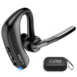 Bluetooth 192Hz Budėjimo režimo belaidės ausinės vienai ausiai su aptX HD Dvigubu mikrofonu Aplinkos triuk&scaron;mo slopinimu ir skambučių triuk&scaron;mo SBC Suderinamos su