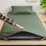 Su užtrauktuku čiužinio apsauginis užvalkalas Porai/Studentams Viengulei/Dvigulei Lovai Apsauginis Padas 90/150Cm Visi&scaron;kai Uždengiantis Pillowcase No sheet