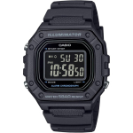 Casio Laikrodis ant rie&scaron;o, Casio Kolekcija, [Oficialus Japonijos produktas] Tik internetu parduodamas modelis W-218H-1BJF, Vyri&scaron;kas, Juodas black