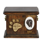 Neapolio mastifas, Mastino Napoletano - urnos &scaron;uns pelenams, personalizuota urna su graviravimu, atminimo dėžutė &scaron;uns pelenams &bdquo;Art-Dog&ldquo; prekės ženklo