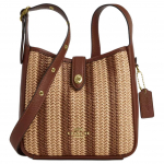 Coach Hadley 20 Reguliuojama peties rankena Pintos &scaron;iaudų peties rankinė per petį Maži moteri&scaron;ki krep&scaron;iai Auksinis raudonmedis CBI10-IMR0B Basic Set (Bag+Dust Bag)