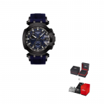 Tissot Lenktynių kolekcija Kvarcinis mechanizmas 100m atsparumas vandeniui Vyri&scaron;ki laikrodžiai Laikrodis 43mm Mėlynas ciferblatas T115.417.37.041.00 Blue Dial