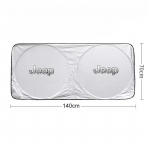 Skirta Jeep automobiliui Priekinio stiklo saulės skydelis UV apsauga nuo saulės Skydas Jeep Grand Cherokee Wrangler JK Gladiator Compass Renegade