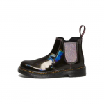 Dr. Martens Junior 2976 Sparkle Rays Black Lightshow Chelsea Batai 27637001 33