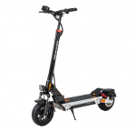 KuKirin M4 Max sulankstomas elektrinis paspirtukas 800W, 48V 18,2Ah baterija, didžiausias greitis 45 km/h, 10 colių padangos, priekinis ir galinis amortizatoriai juoda