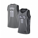 Brooklyn Nets mar&scaron;kinėliai Nr.11 Irving Classic mar&scaron;kinėliai Sportinė liemenė Atminimo leidimas Dydis Plius Unisex M pilka