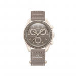 Swatch x Omega Bioceramic Mėnulio Misija Žemėje Dykuma Vyri&scaron;ki Laikrodžiai Ruda SO33T103 Coffee Watch Dial