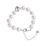 Swarovski kristalais inkrustuoto dizaino apyrankė Moteri&scaron;kos apyrankės Balta 5048084 Box (Random Color)