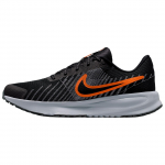 Nike Run Defy Patogūs universalūs laisvalaikio bėgimo bateliai vyri&scaron;ki sportbačiai Oranžiniai juodi HM9594-011 42