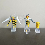 1/20 mastelis Pasaulis Originalus Articuno Moltres Zapdos Nidoking Milotic Garchomp Torterra Gengar Žavingas veiksmo modelis Modelis Žaislai