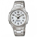 Lineage Saulės energija varomas laikrodis Sidabrinis [Casio] Radijo bangomis valdomas LIW-120DEJ-7A2JF Vyri&scaron;kas balta