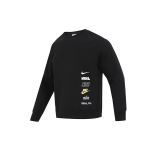 Nike Fleece Sport Casual Crew Neck Megztinis Vyrams Juoda DX0782-010 L