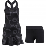 Adidas X Marimekko Suknelės be rankovių Moteri&scaron;kos Juodos Vidutinio ilgio Labai trumpos GT6003 A/XXL