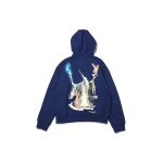 Nike ACG Wizard Pullover Fleece Hoodie Su Spaudiniu Ant Nugaros Vyri&scaron;ki Vir&scaron;utiniai Drabužiai Mėlynas CZ8881-492 S