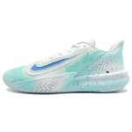 Nike Precision 7 Abrasion Resistant Low top Basketball Shoes Men's Mint Green FN4322-100(Team1108-) 45 white