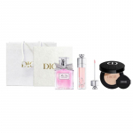 DIOR Kvepalai Žavus Lūpų Blizgis + Makiažą Fiksuojantis Pagrindas + Gėlių Mylėtojo Makiažo ir Rinkinys Dovanų Dėžutė Dovanų Mai&scaron;elis Edition Kreminis Odos Korektorius Vanduo rožinė