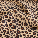 100*150cm Leopardas Tigras Karvės Ra&scaron;to Pliu&scaron;inis Audinys &bdquo;Pasidaryk pats&ldquo; Drabužiams Sofos Užvalkalui Žaisliniam Kilimėliui Siuvimo Lopo Aksesuarams