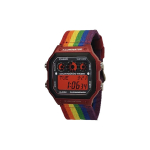 CASIO individualus laikrodis modifikuota serija raudonas veidrodėlis raudonas ir juodas dervos korpusas atsparus vandeniui 200 metrų AE-1300WH-4A (Laikrodis1-m AE-1300WH-4A juoda