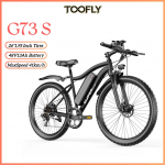 TOOFLY G73 S 26 Elektrinis dviratis 41KM/H 350W Variklis 48V/13Ah Baterija Miesto Suaugusiųjų Elektrinis Dviratis Diskinis Stabdys Lengvas Su I&scaron;maniuoju LCD Ekranu EBike G73 S BLACK 41KM/H