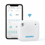INKBIRD IBS-TH3 Wi-Fi / Plus Temperatūros ir drėgmės jutiklis, patalpų termometras ir higrometras 2-in-1 jutiklis su signalizacija &scaron;aldytuvui IBS-TH3 wifi