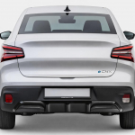 Citroen C4 X C4X - Chromuota juosta ant bagažinės dangčio