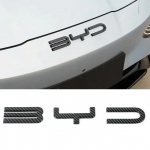 BYD SEAl HAN SONG YUAN DOLPHIN ATTO 3 Priedai Automobilio Priekinio Buferio Emblema Ženklelis Lipdukas Juodas Anglies Pluo&scaron;to Logotipas Modifikavimo Lipdukas ATTO1