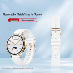 18MM Fluoro gumos dirželis Huawei Watch GT4/GT5 Moteri&scaron;kam 41MM Auk&scaron;tos kokybės ciferblatui 18MM